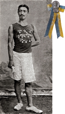 Участник Олимпийских игр в Стокгольме (1912) легкоатлет Ваграм Папазян
