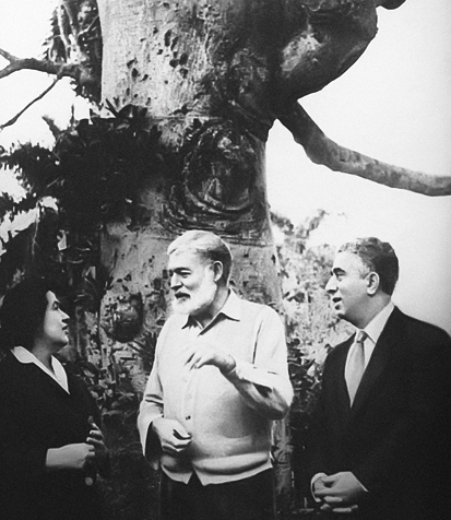 С Ниной Макаровой в гостях у Хэмингуэя. Куба, 1960 год